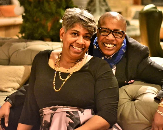 Speaker Cecilia Stanton Adams and Malissa Adams