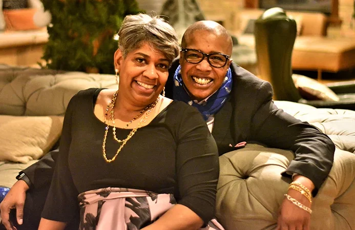 Speaker Cecilia Stanton Adams and Malissa Adams